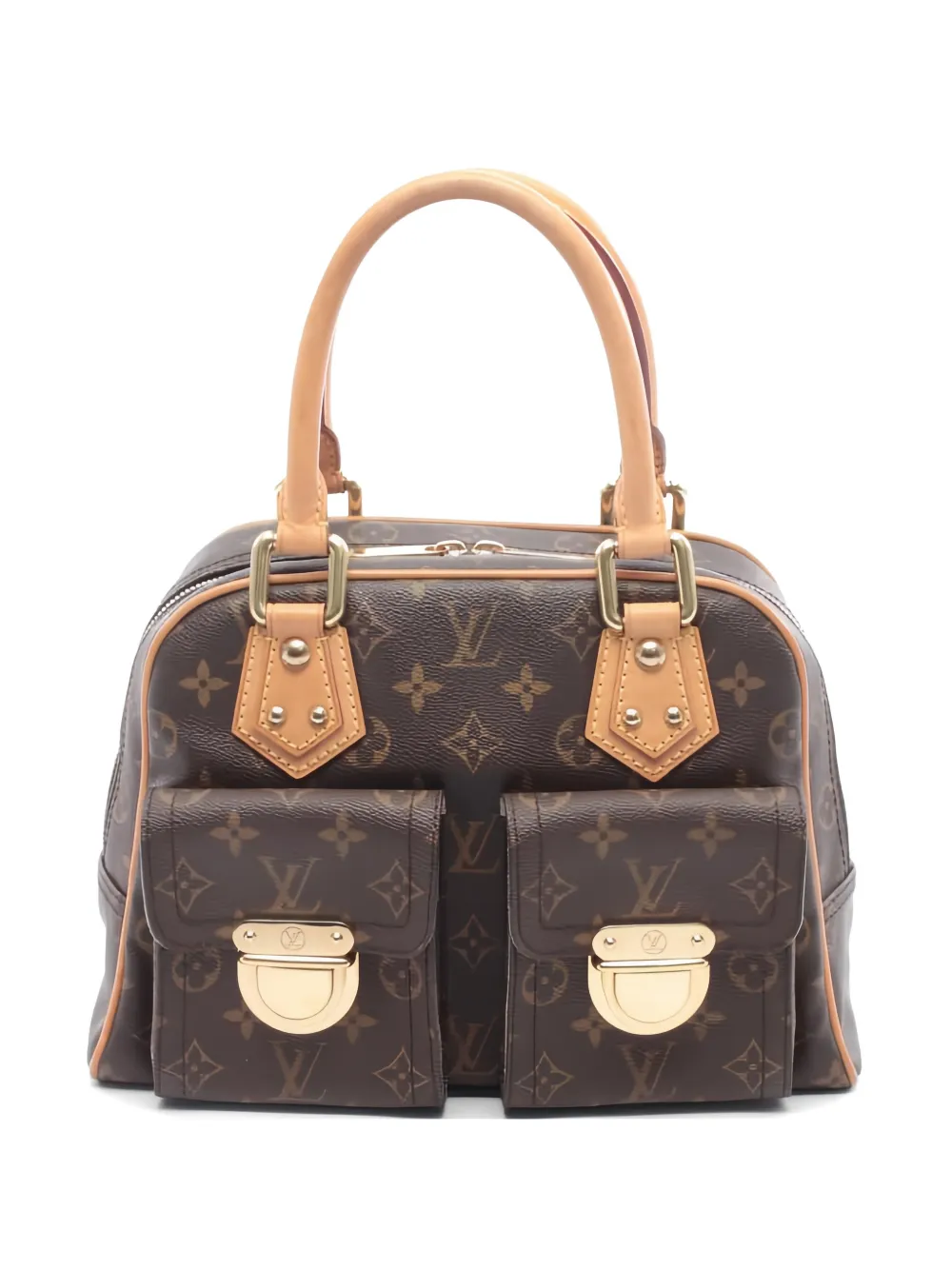 Louis Vuitton Pre-Owned 2007 PM Manhattan monogram tote bag - Braun
