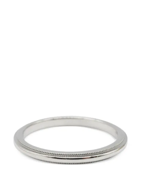 Tiffany & Co. Pre-Owned 2010s platinum ring