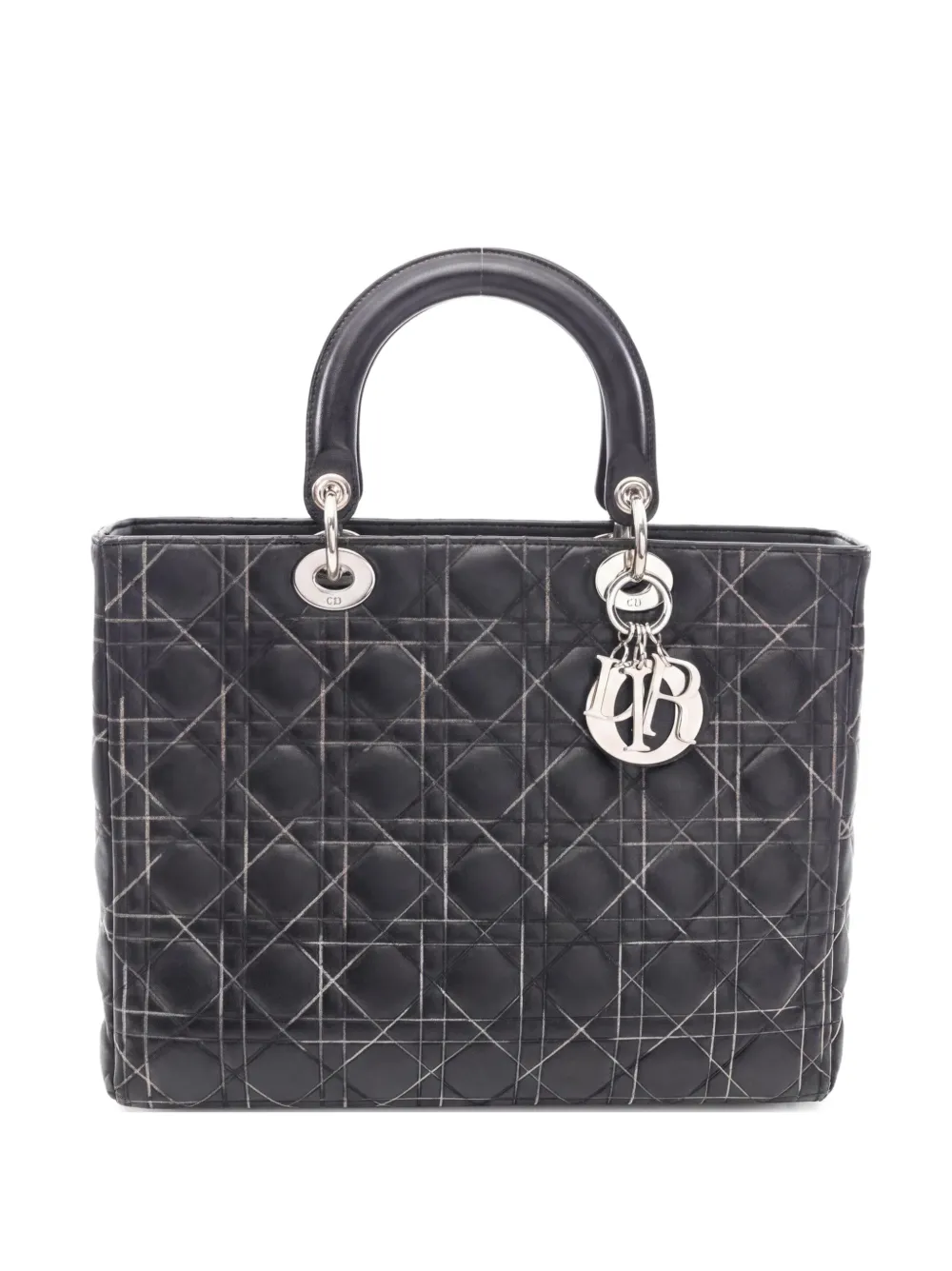 Christian Dior Pre-Owned 2000s Canage leather handbag - Nero
