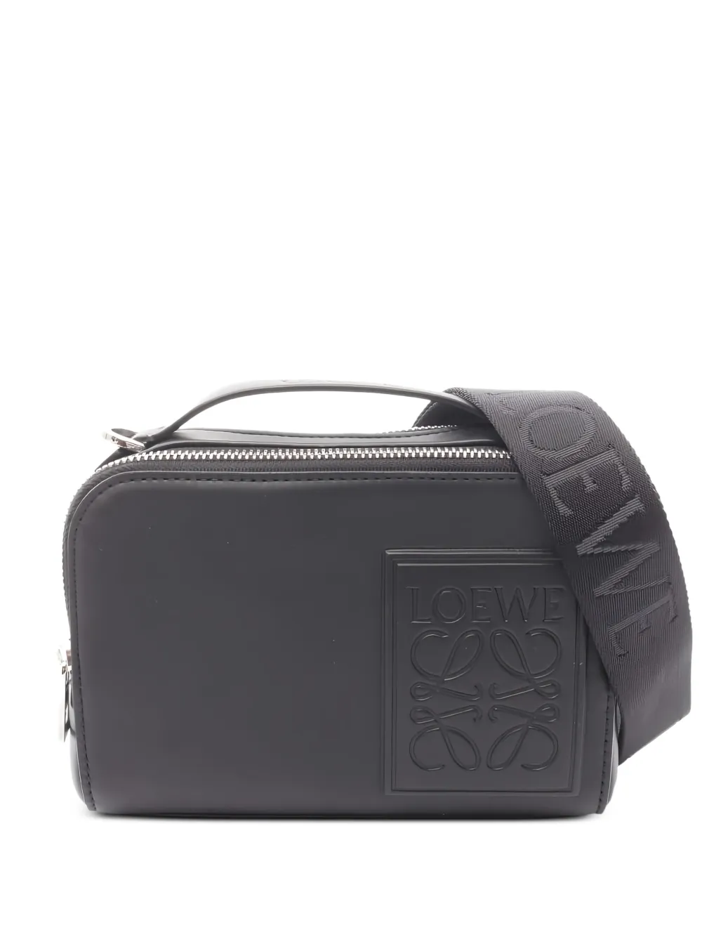 Loewe Pre-Owned 2020s leather camera bag - Nero