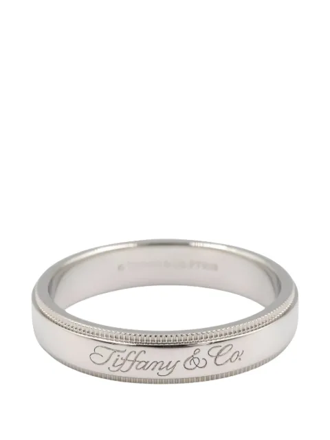 Tiffany & Co. Pre-Owned 2010s Notes Milgrain ring