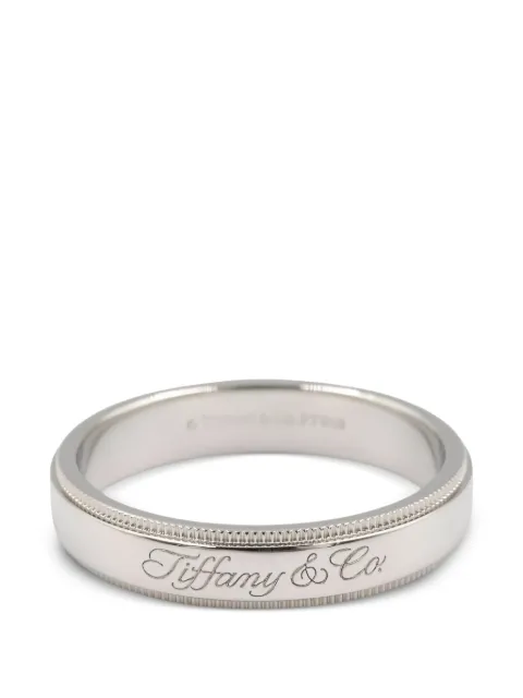 Tiffany & Co. Pre-Owned 2010s Notes Milgrain ring