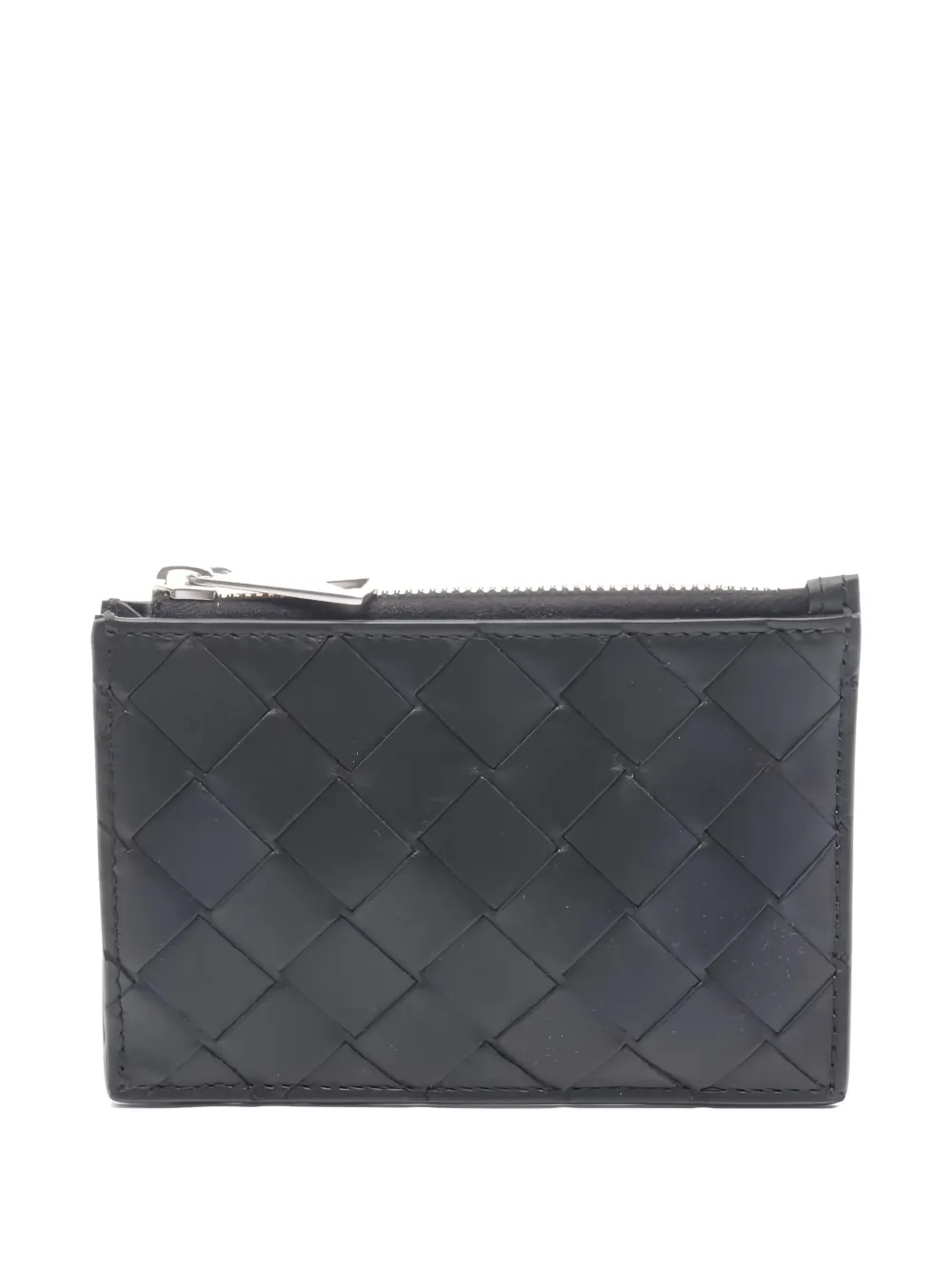 Bottega Veneta Pre-Owned Pouch con design Intrecciato anni 2020 - Nero