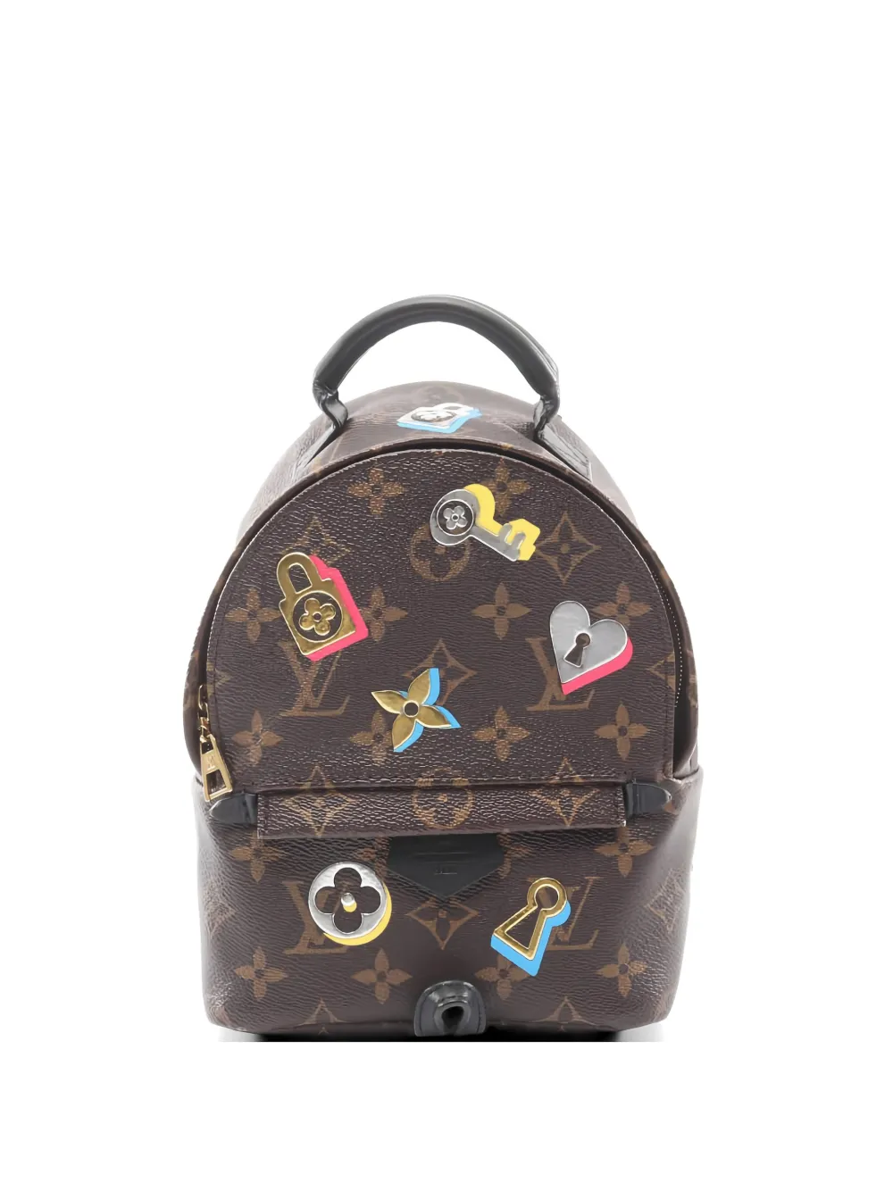 Louis Vuitton Pre-Owned 2019 mini Palm Springs Monogram backpack - Marrone