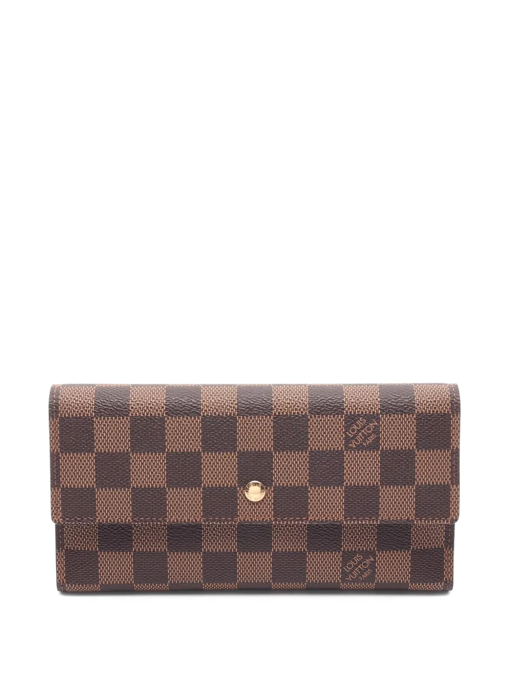 Louis Vuitton Pre-Owned Portafoglio International Damier 2005 - Marrone