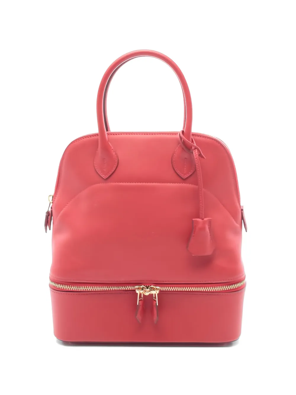 Hermès Pre-Owned 2015 Bolide Secret top-handle leather tote bag - Rosso