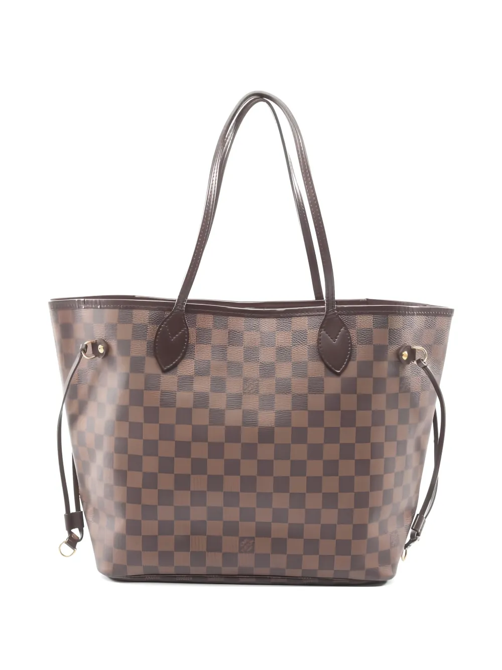 Louis Vuitton Pre-Owned 2008 Neverfull MM checked shoulder bag - Brown