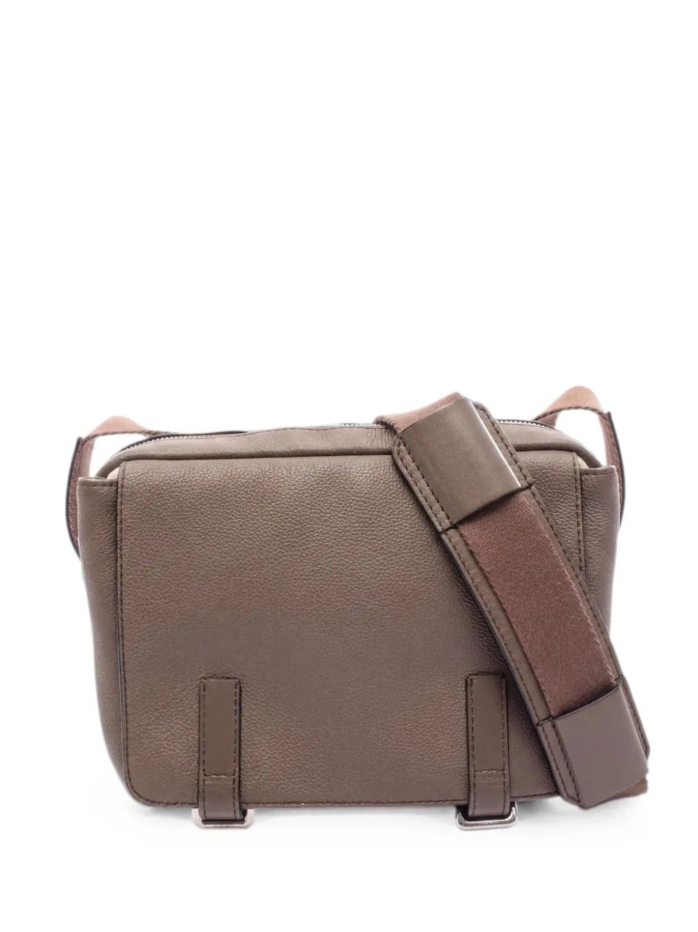 Loewe Pre-Owned 2010s XS Military leather shoulder bag - Marrone