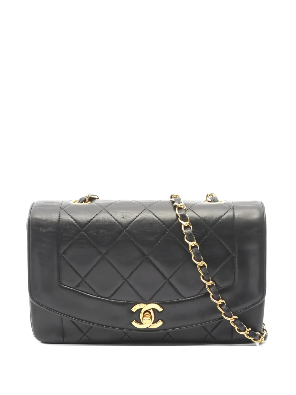 CHANEL Pre-Owned 1996-1997 Diana shoulder bag - Nero