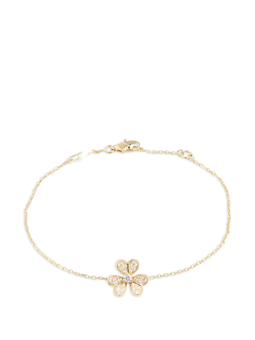 Van Cleef & Arpels Pre-Owned 2010s mini Frivole diamond bracelet - Oro