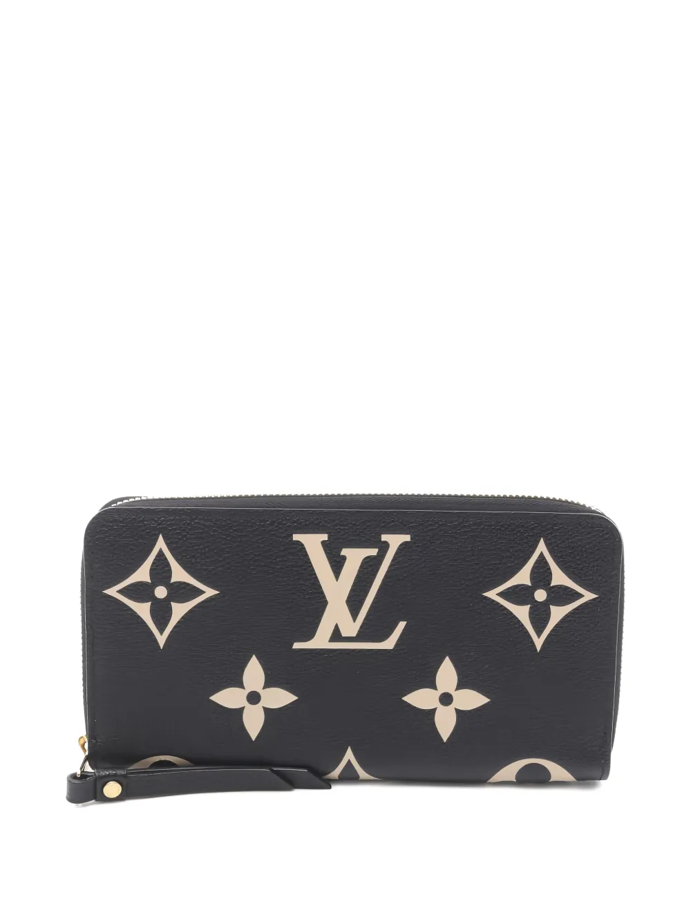 Louis Vuitton Pre-Owned 2021s monogram-leather wallet - Nero