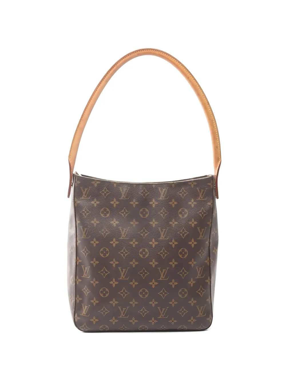 Louis Vuitton Pre-Owned Borsa tote Looping MM con monogramma 2001 - Marrone