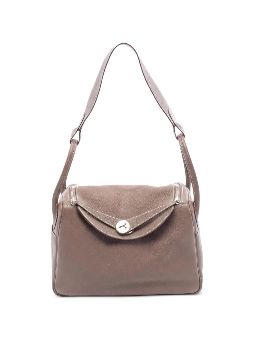 Hermès Pre-Owned 2010 Lindy 30 shoulder bag - Braun