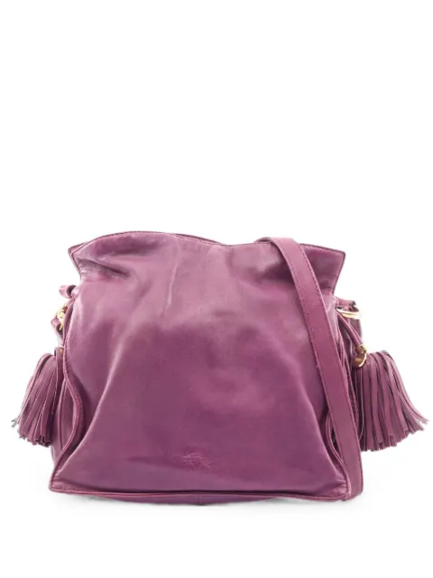 Loewe Pre-Owned 2000s 22 Flamenco leather cross body bag