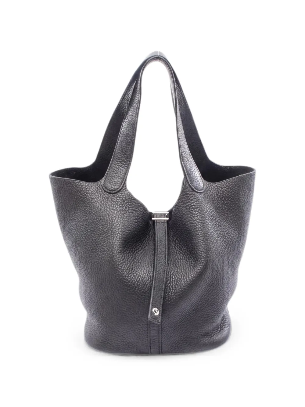 Hermès Pre-Owned 2016 Picotin MM leather tote bag - Nero