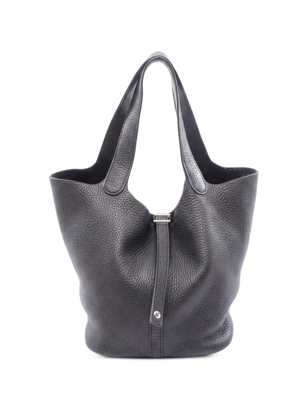 Hermès Pre-Owned 2016 Picotin MM leather tote bag - Schwarz