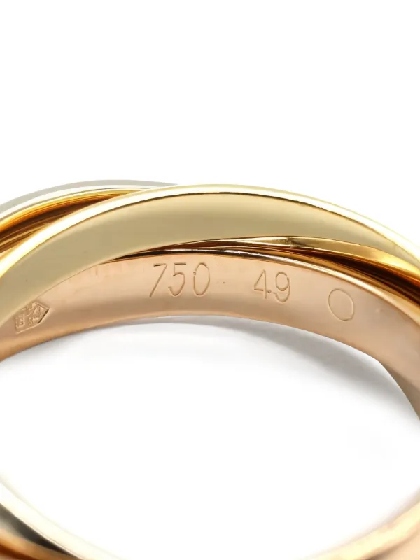Cartier トリニティ リング | ゴールドトーン | FARFETCH JP