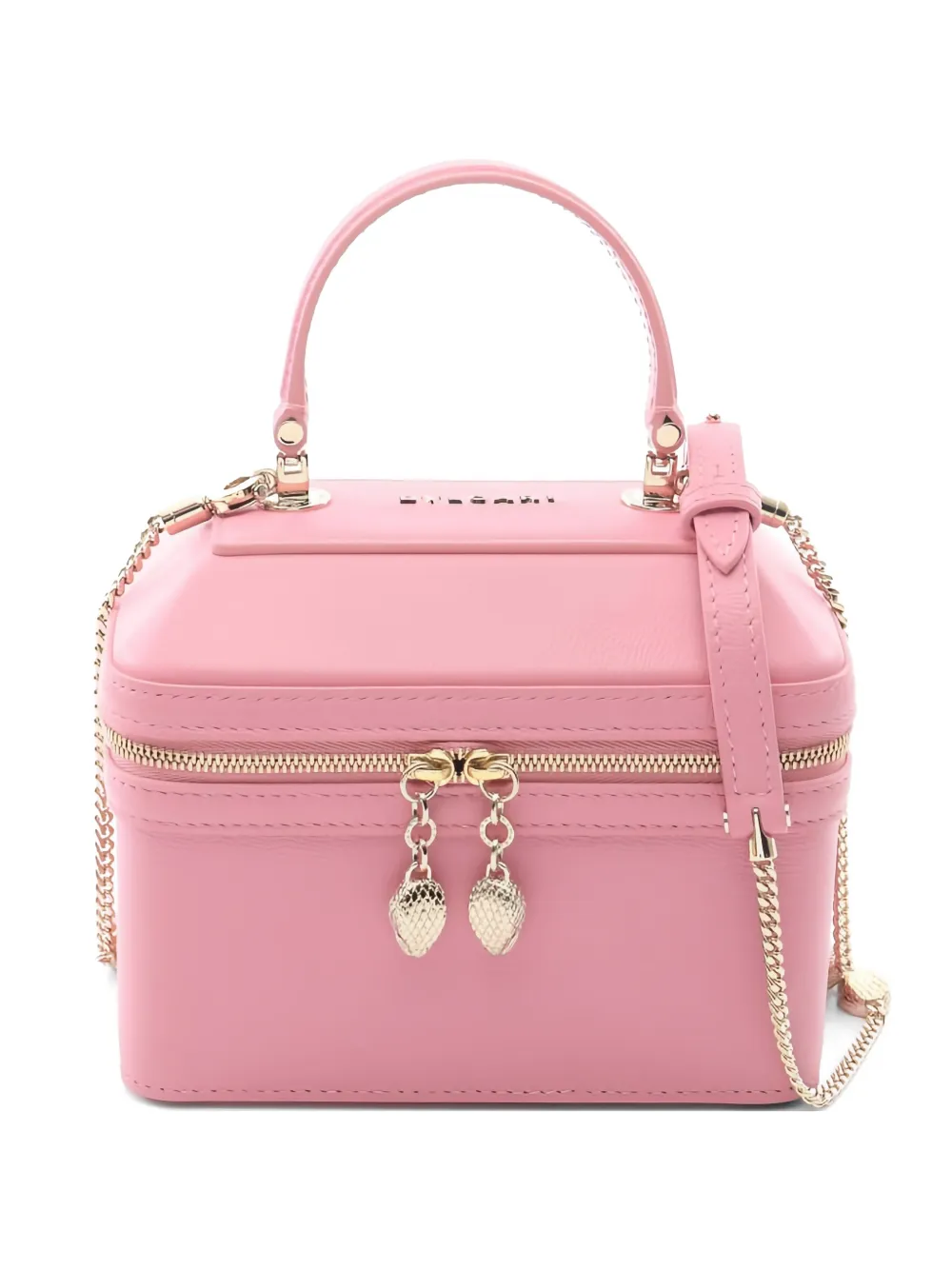 Bvlgari Pre-Owned 2010s Serpenti Forever leather handbag - Rosa