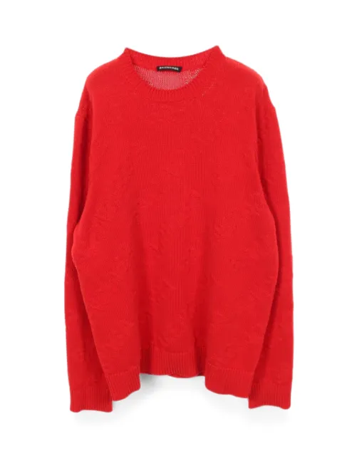 Balenciaga Pre-Owned 2000s jacquard crew-neck sweater