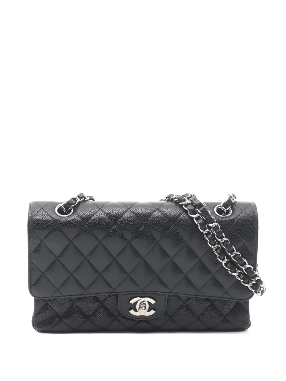 CHANEL Pre-Owned 2011 Matelassé flap-top chain shoulder bag - Nero