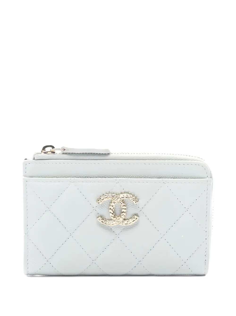 CHANEL Pre-Owned 2021 Caviar wallet - Blu