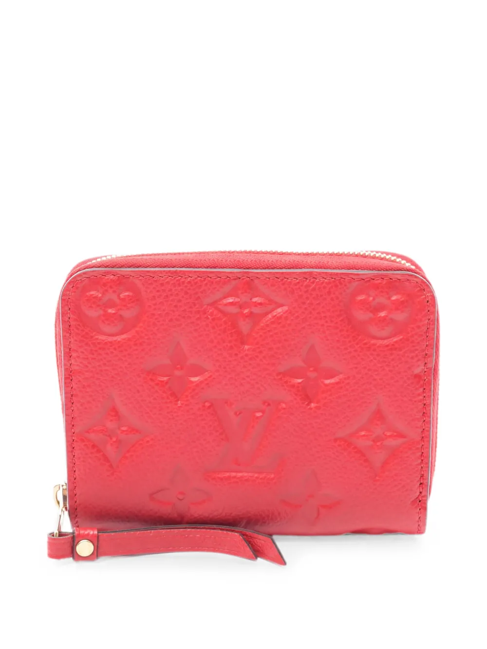 Louis Vuitton Pre-Owned 2015 Zippy wallet - Rosso