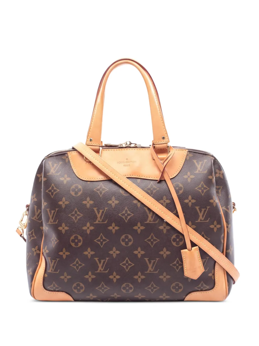 Louis Vuitton Pre-Owned 2015 monogram leather tote bag - Braun