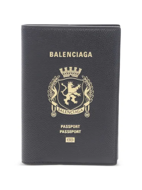 Balenciaga Pre-Owned étui pour passeport en cuir (années 2010)