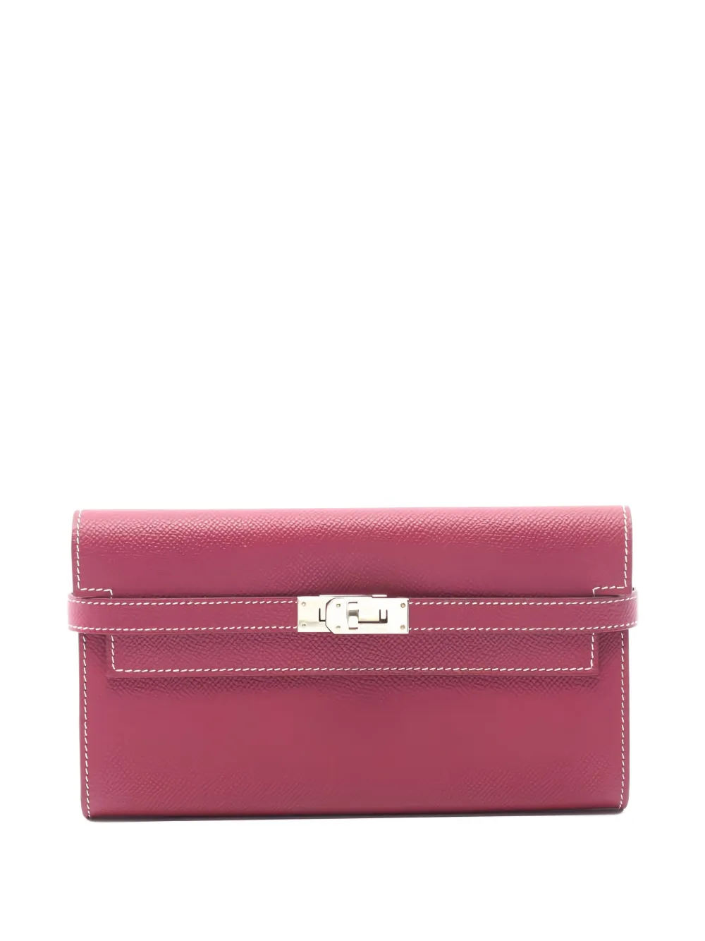 Hermès Pre-Owned 2013 Kelly bi-fold calfskin wallet - Rosa