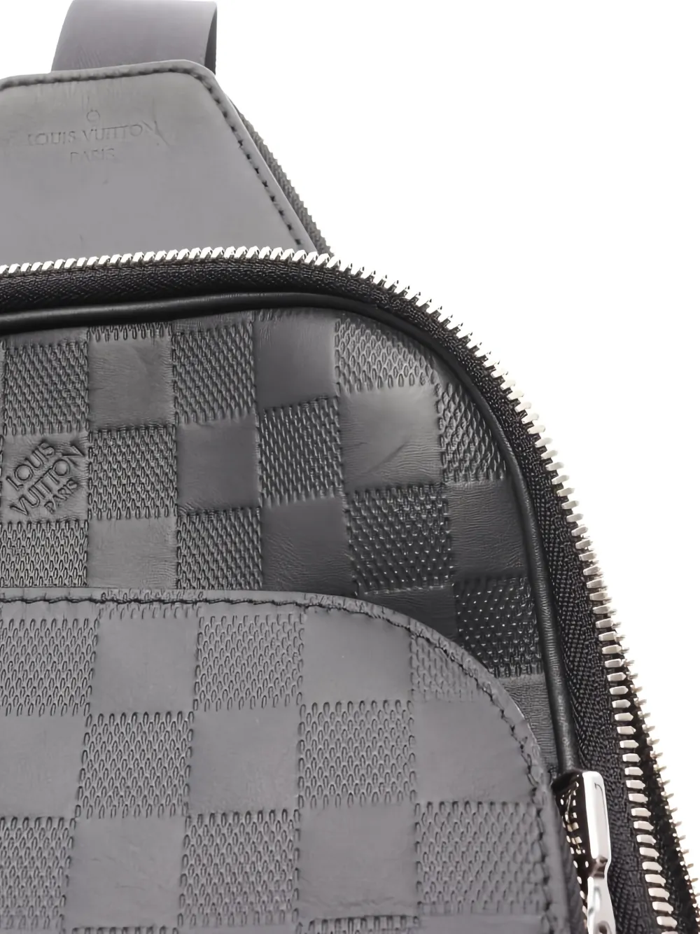 Louis Vuitton Pre-Owned 2010s Avenue Damier Infini crossbodytas Zwart