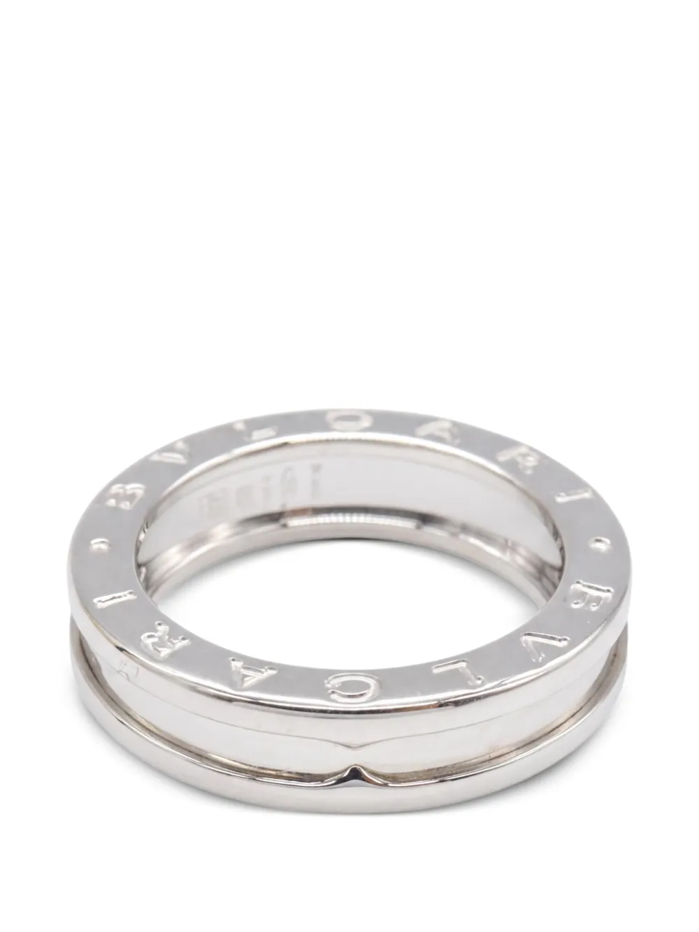 Bvlgari Pre-Owned 2010s B-zero1 ring - Argento