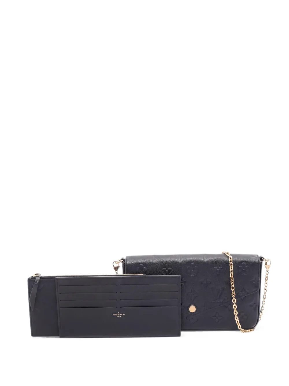 Louis Vuitton Pre-Owned 2021 Félicie Monogram shoulder bag - Nero