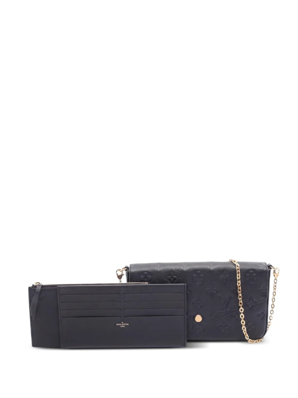 Louis Vuitton Pre-Owned 2021 Félicie Monogram cross body bag - Black
