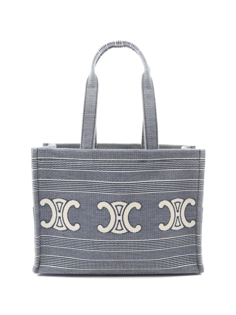 Celine Pre-Owned small Cabas Thais canvas tote bag - Blue