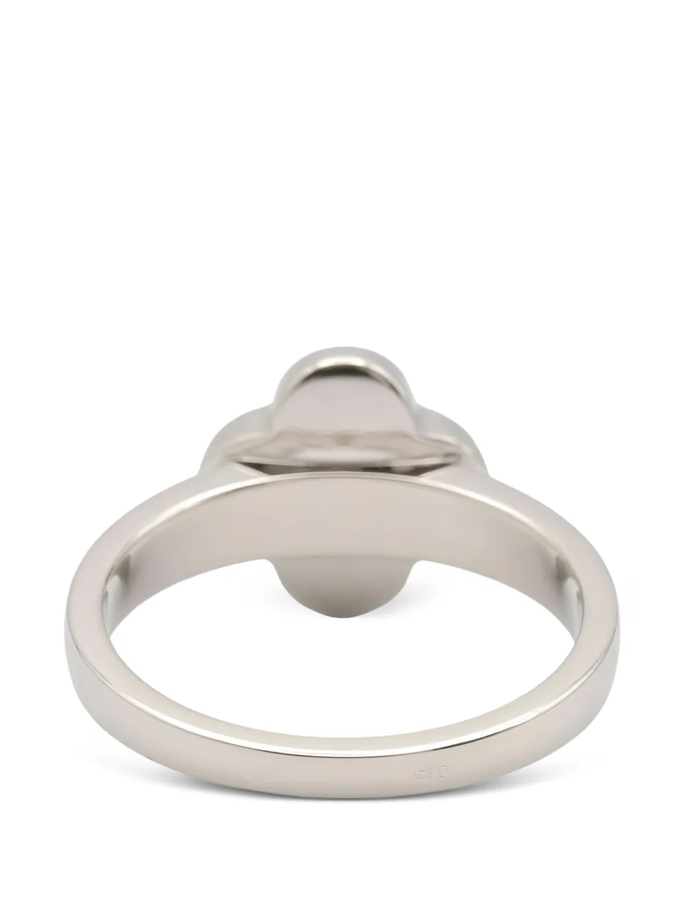  Van Cleef & Arpels Pre-owned 2010s Alhambra Diamond Ring - Silver 