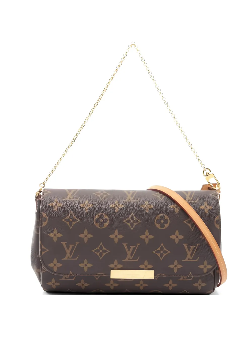 Louis Vuitton Pre-Owned 2018 MM Favorite shoulder bag - Marrone