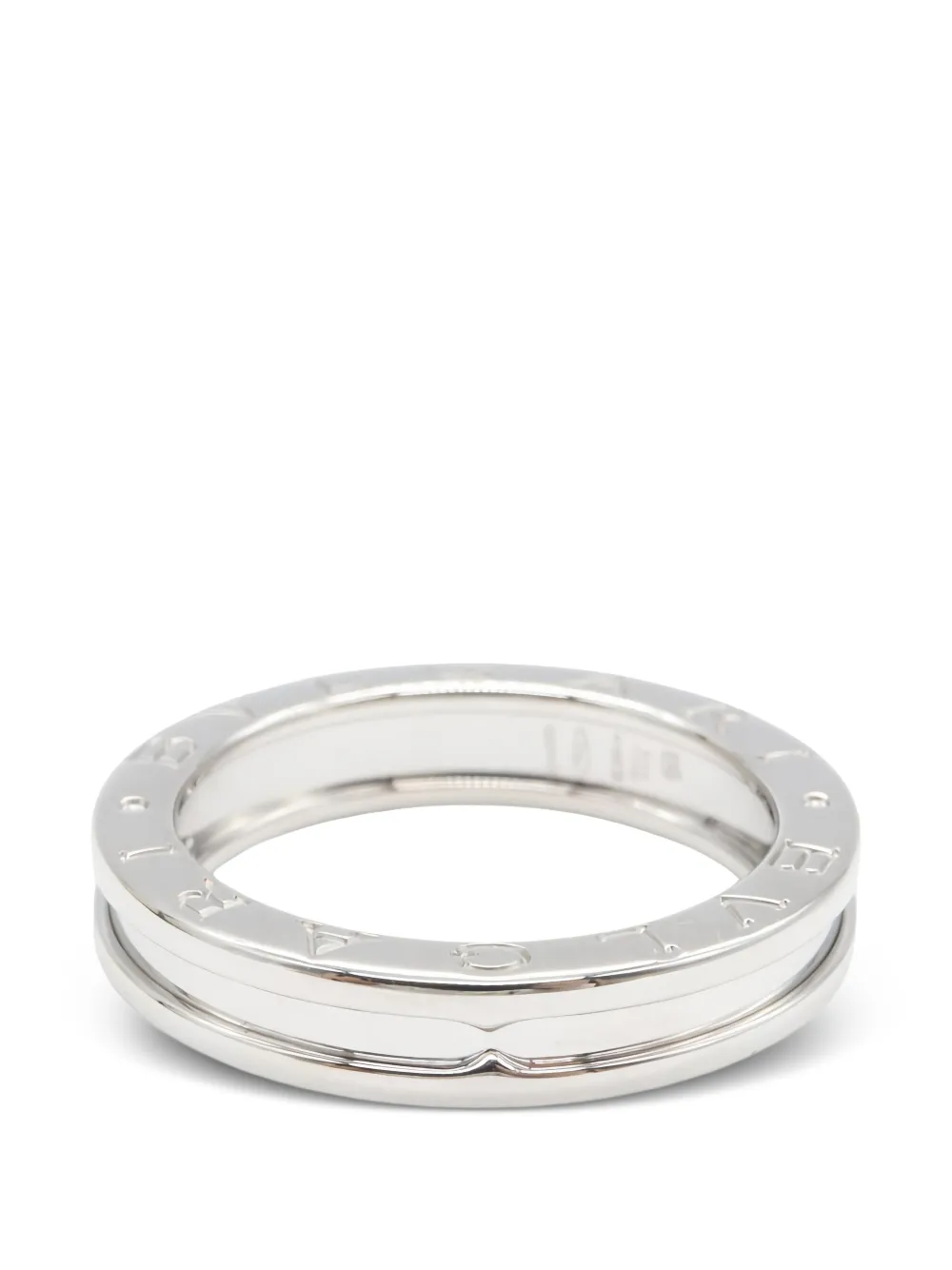 Bvlgari Pre-Owned Anello B.zero anni 2010 - Argento