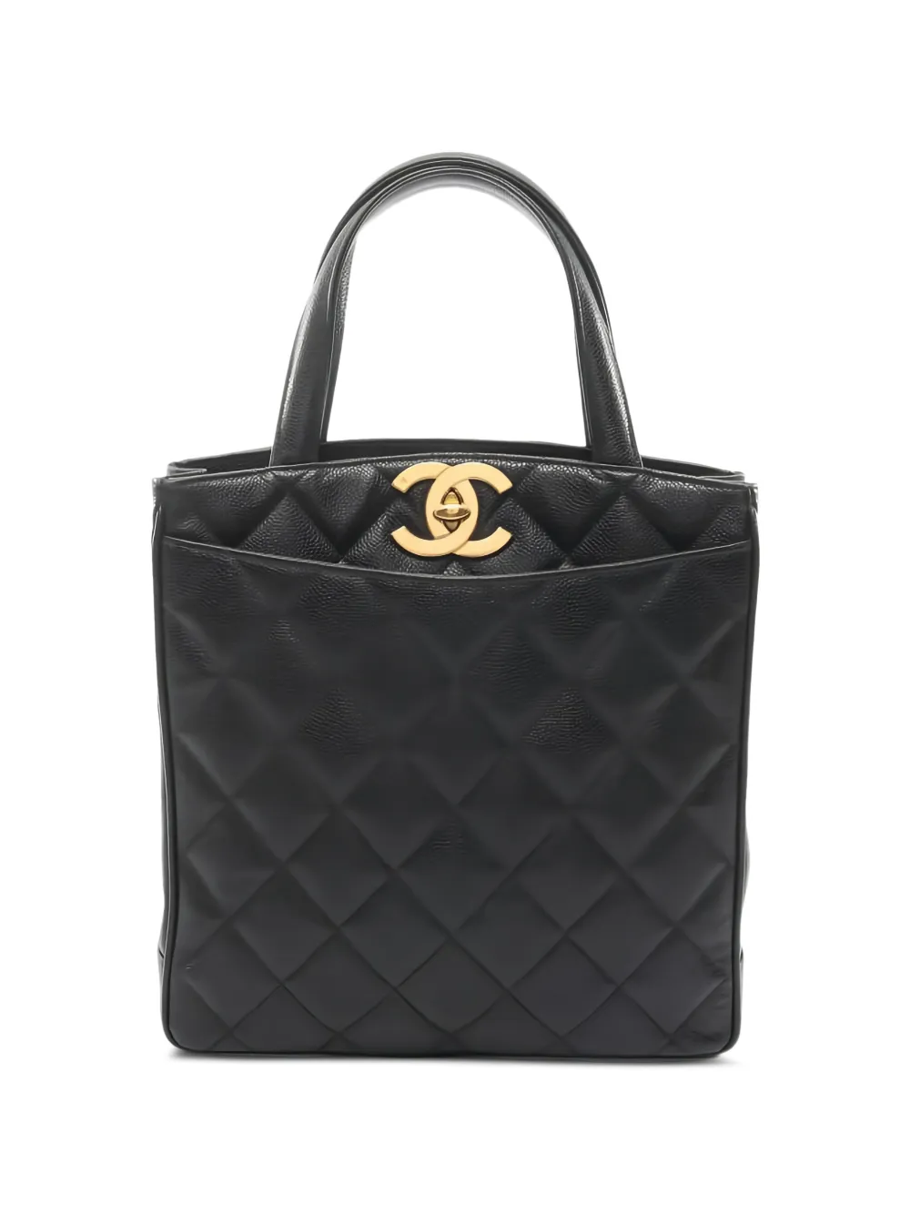 CHANEL Pre-Owned 1994-1996 matelasse tote bag - Nero