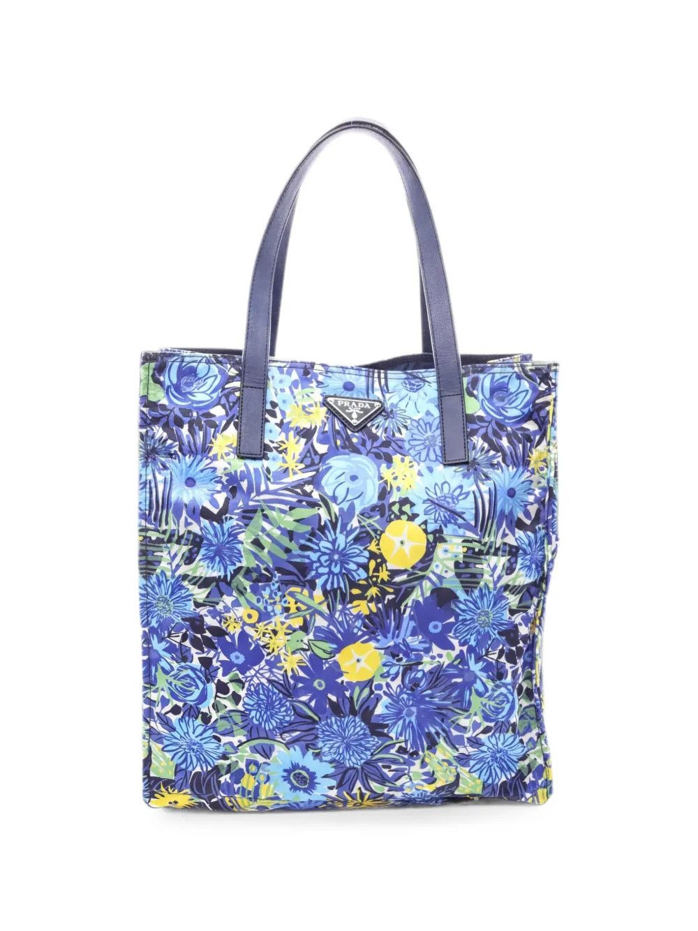 Prada Pre-Owned 2010s printed tote bag - Blu