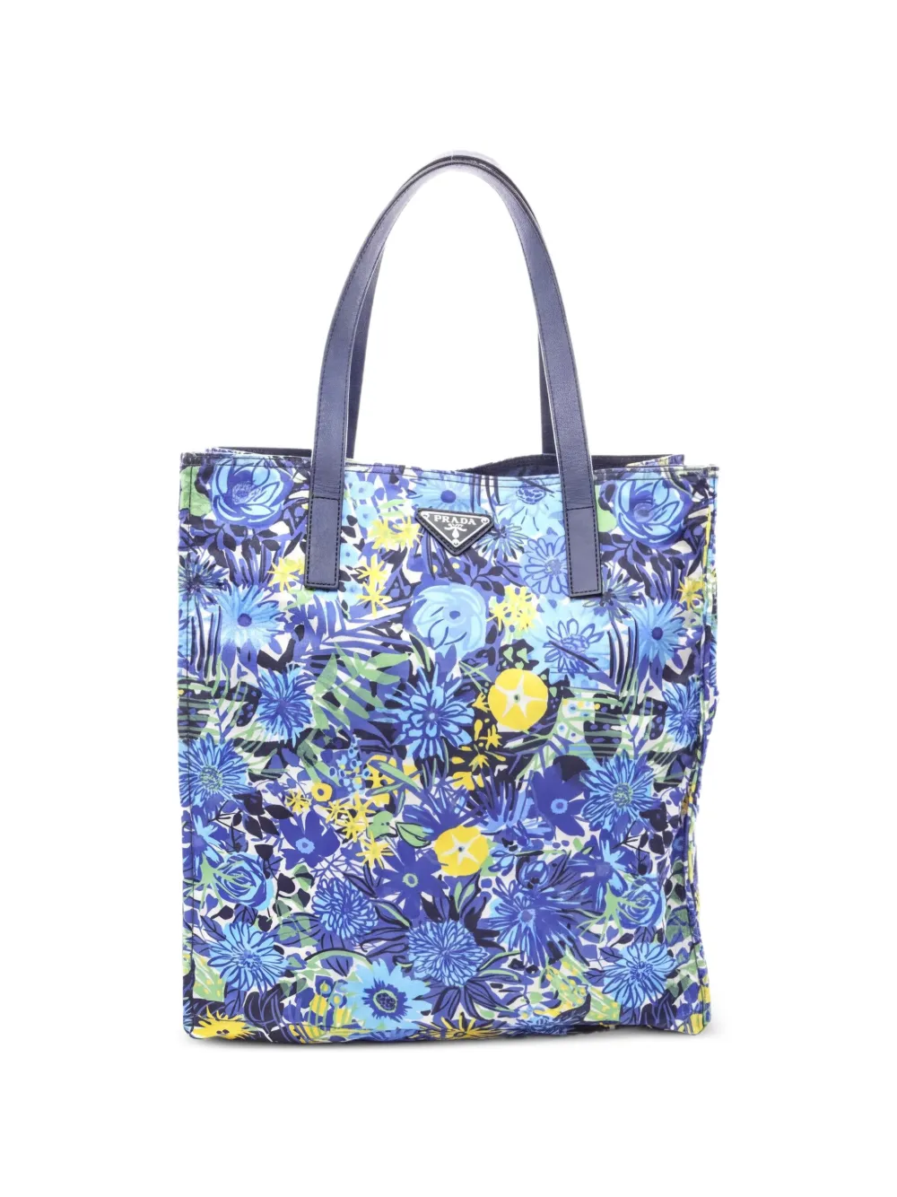 Prada Pre-Owned 2010s printed tote bag - Blue