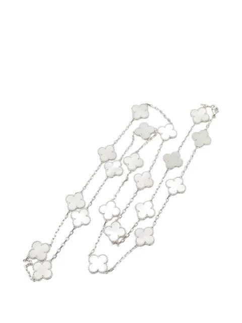 Van Cleef & Arpels Pre-Owned 2010s Alhambra motifs necklace
