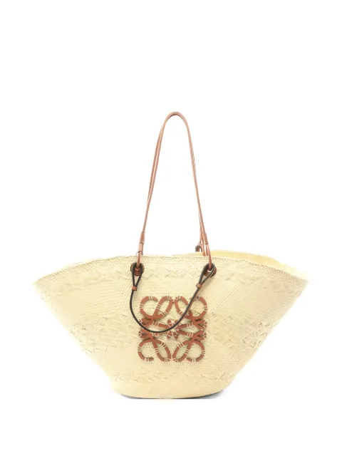 Loewe Pre-Owned 2020s large logo-detail shoulder bag