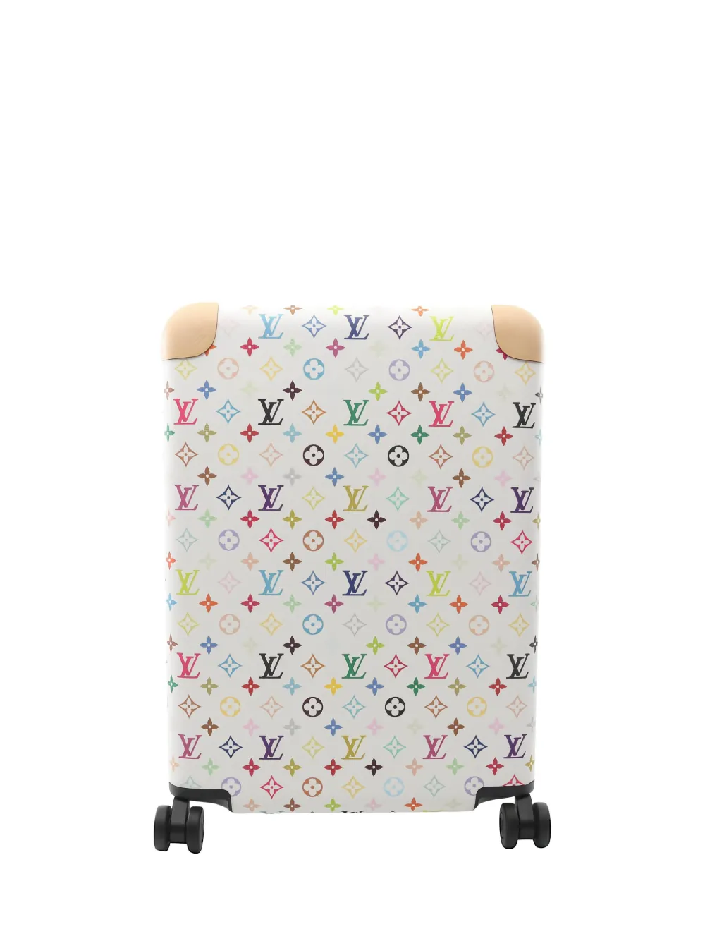 Louis Vuitton Pre-Owned x Takashi Murakami 2021s Horizon 55 luggage - Bianco