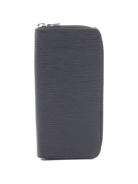 Louis Vuitton Pre-Owned 2010s Vertical Epi Noir leather wallet