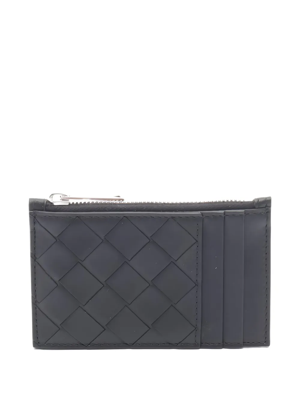 Bottega Veneta Pre-Owned Portafoglio in pelle con design Intrecciato anni 2020 - Nero