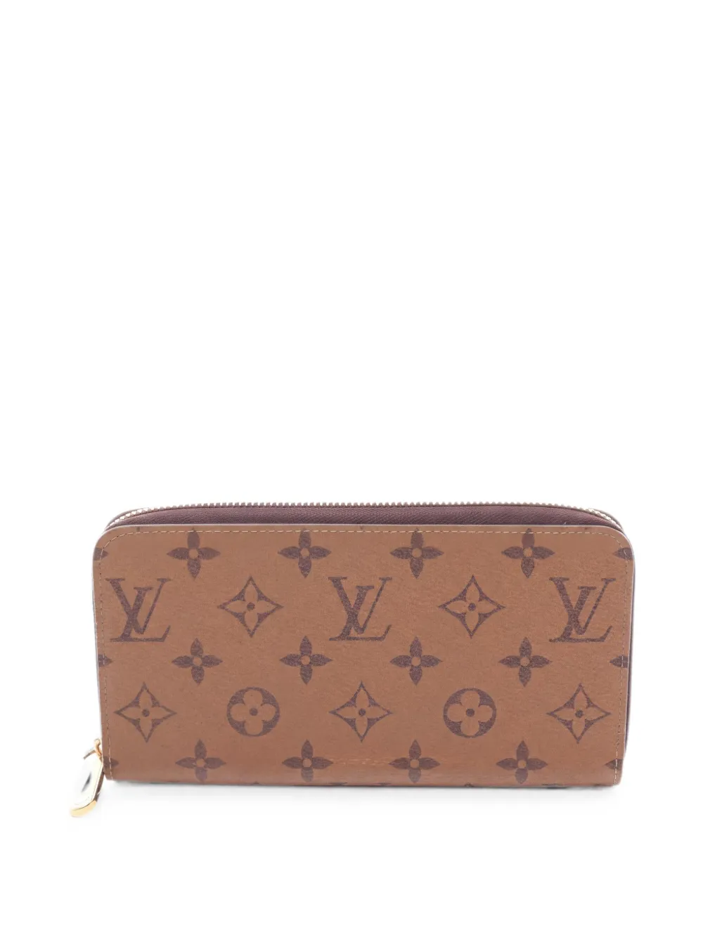 Louis Vuitton Pre-Owned 2010s zip monogram wallet - Nude
