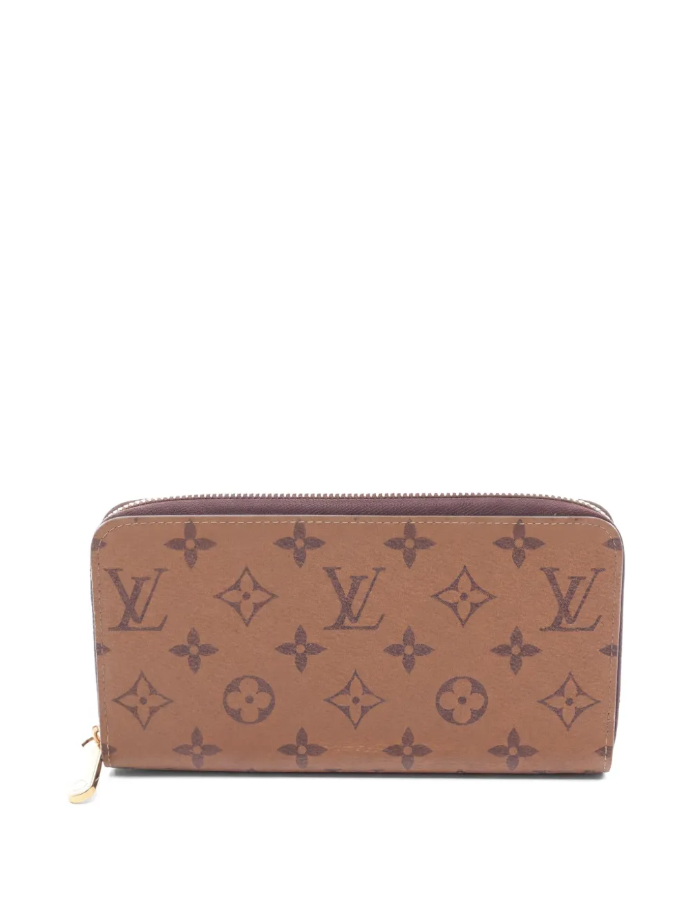 Louis Vuitton Pre-Owned 2010s zip monogram wallet - Nude