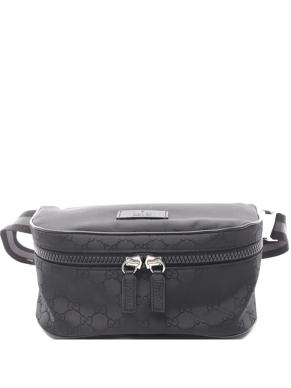 Gucci Pre-Owned Marsupio con motivo GG anni 2010 - Nero