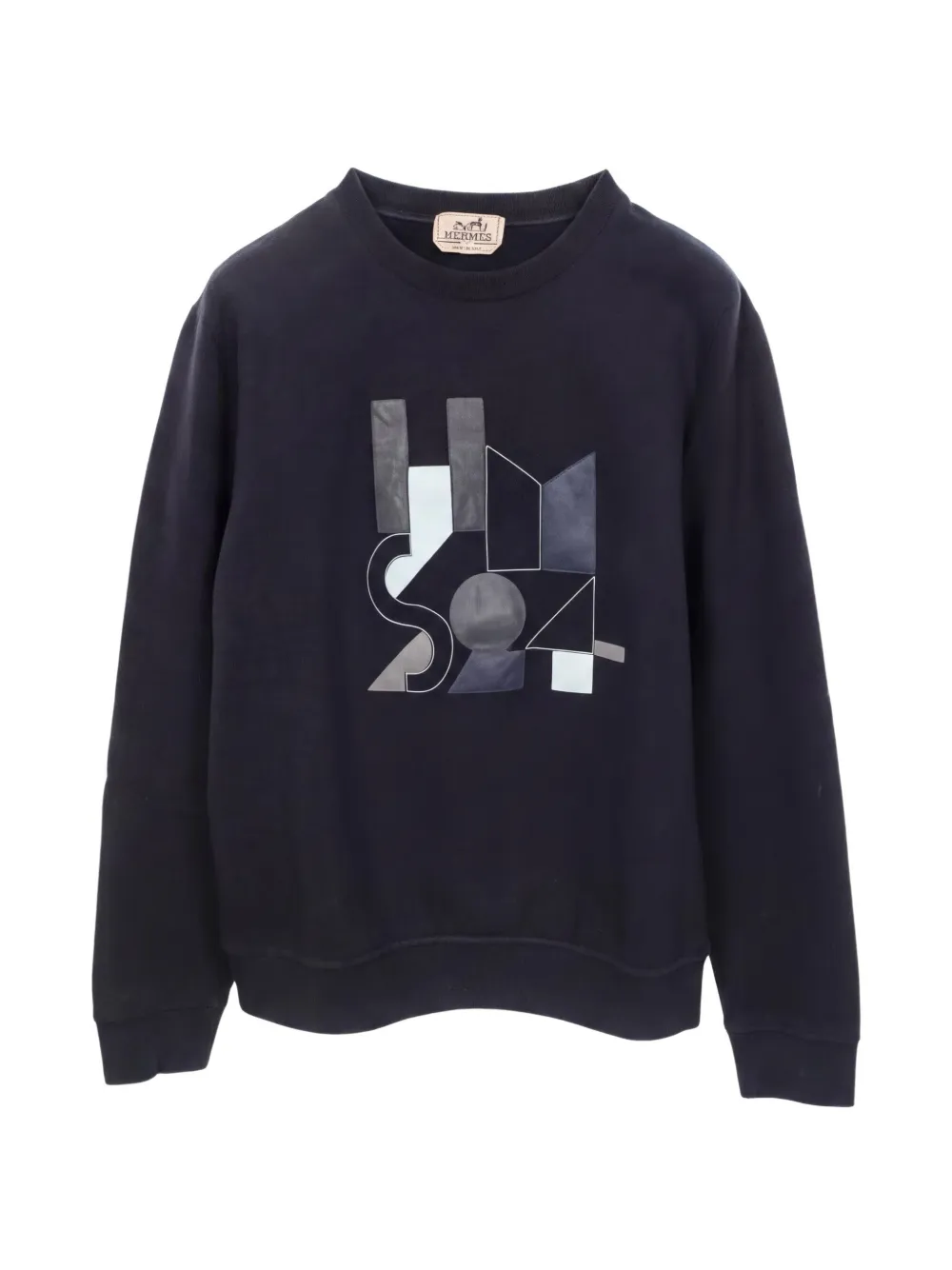Hermès Pre-Owned 2000s crew-neck sweatshirt - Blu