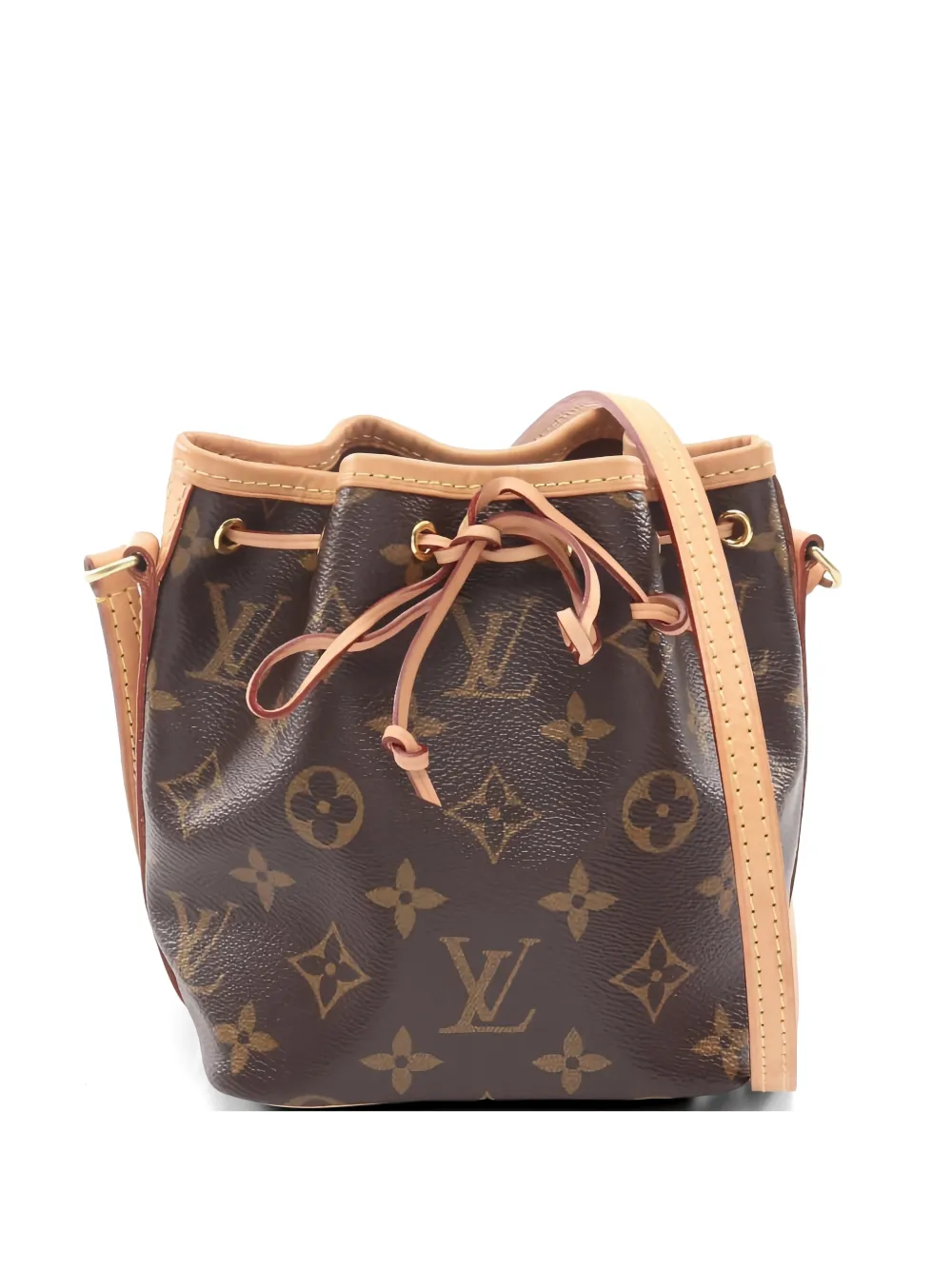 Louis Vuitton Pre-Owned 2020 Nano Noe monogram shoulder bag - Marrone